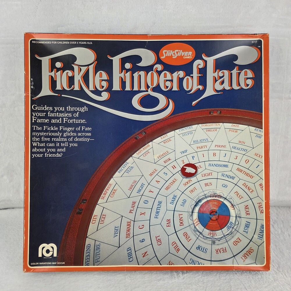 RARE Vintage 1979 Fickle Finger Of Fate Game Mego New Open Box Complete
